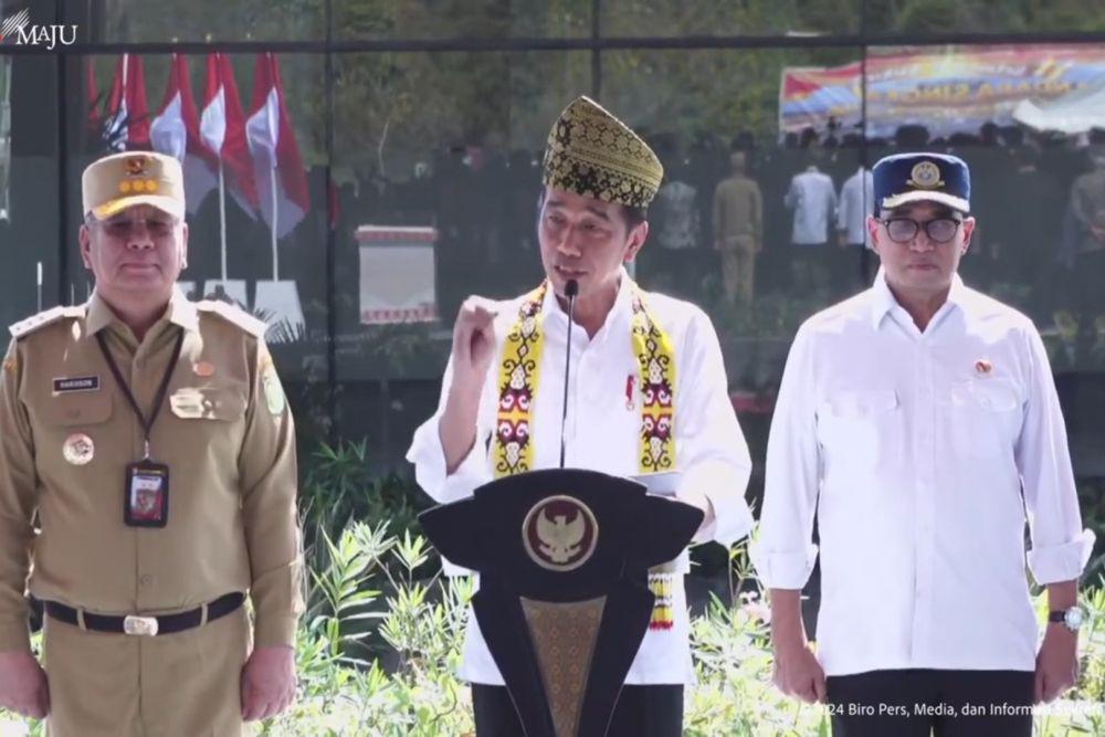 Jokowi Akui Negosiasi Kuasai 61 Persen Saham Freeport Alot