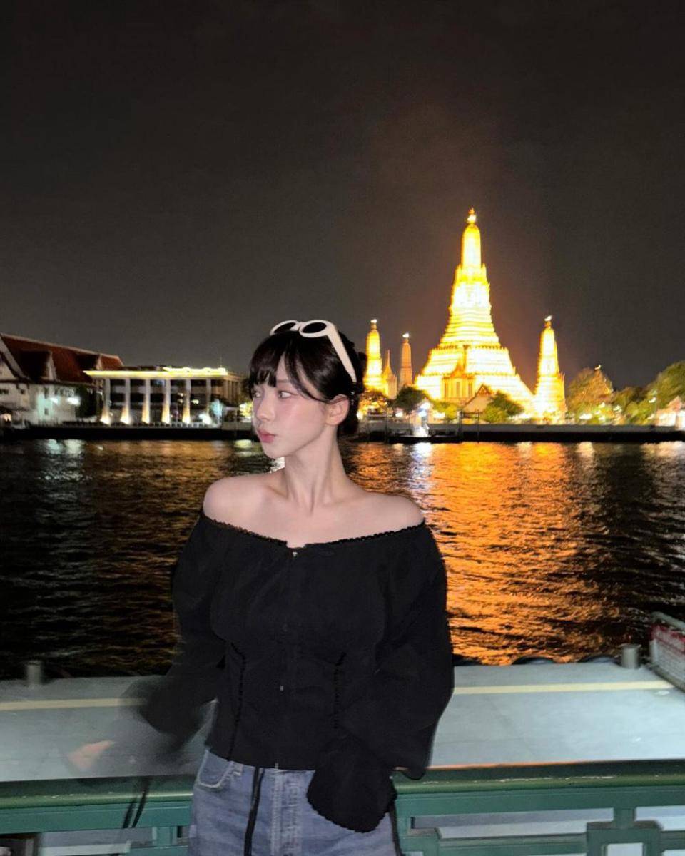potret Karina aespa di Thailand (instagram.com/katarinabluu)
