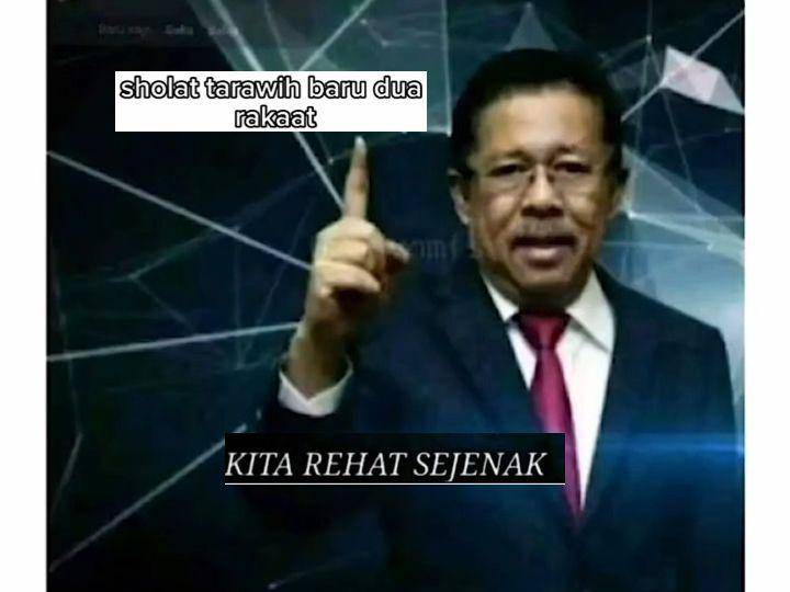meme hitung rakaat salat Tarawih (instagram.com/garanpacul__)