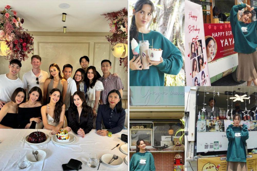 7 Potret Ultah Ke-31 Urassaya Sperbund, Dapat Foodtruck dari Fans!