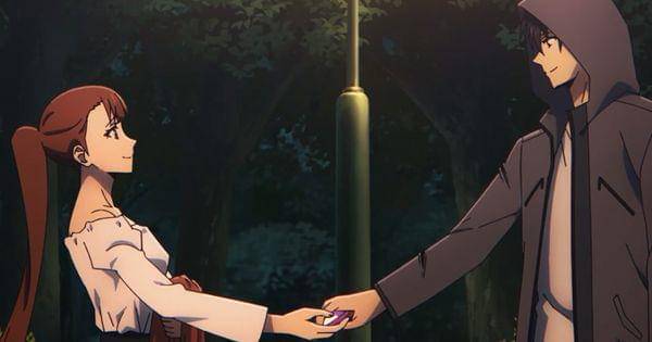 Lee Joohee memberikan kristalnya pada Jin-Woo ( Dok. A-1 Pictures / Solo Leveling )