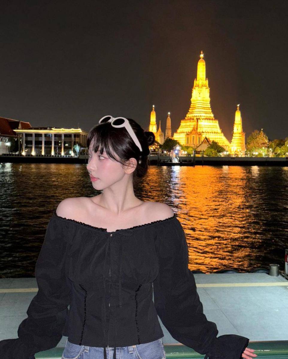 potret Karina aespa di Thailand (instagram.com/katarinabluu)