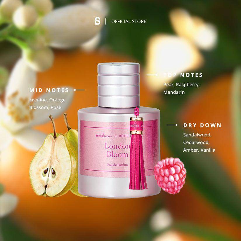 Koleksi parfum Buttonscarves Beauty x Nagita Slavina. (dok. Buttonscarves Beauty)