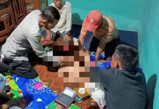 Korban LRF disemayamkan di rumah duka. (IDN Times/Istimewa).