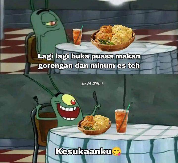 meme takjil gorengan (instagram.com/memecomic.id)