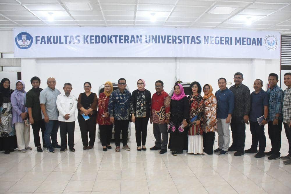 visitasi Kemenkes RI ke Unimed, 20/03/2024 (dok.humas Unimed)