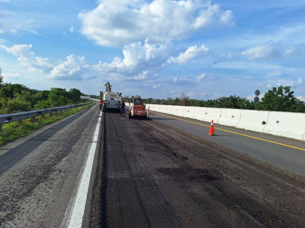 Jalan Tol Terbanggi-Kayu Agung Diperbaiki, Akhir Maret Selesai