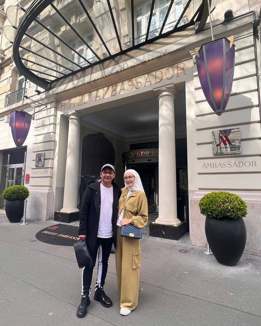 potret Pasha Ungu dan Adelia Pasha di Paris (instagram.com/pashaungu_vm)