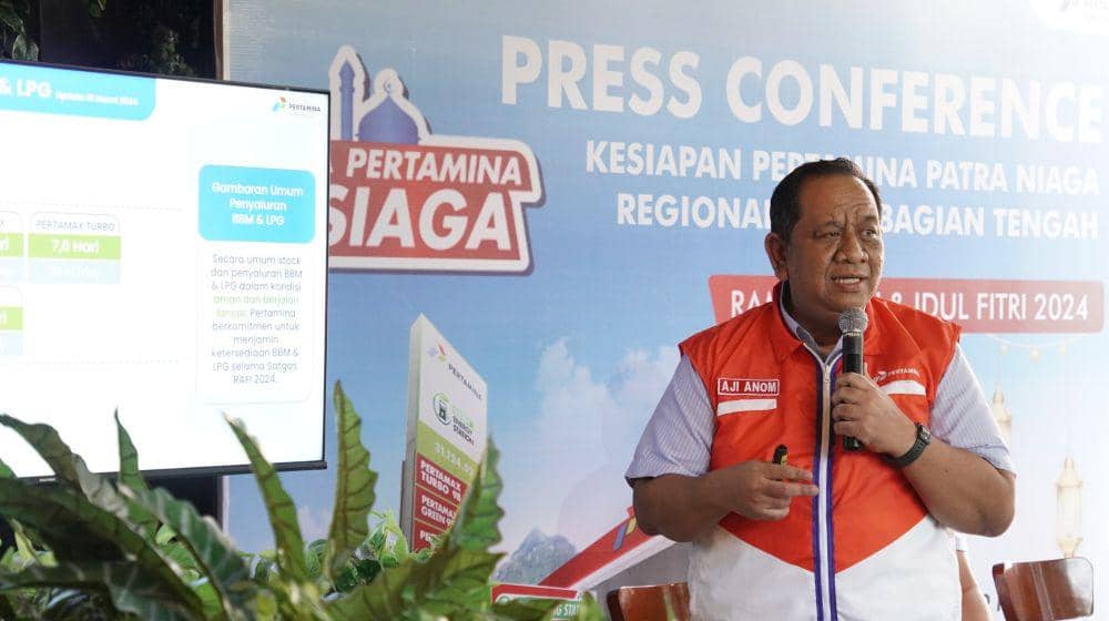 General Manager Pertamina Patra Niaga Jawa Bagian Tengah (RJBT), Aji Anom Purwasakti. (Dok. Pertamina Patra Niaga RJBT)