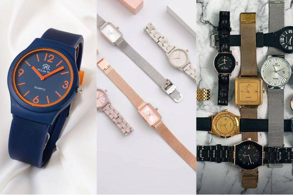 Jam tangan dengan harga di bawah Rp250 ribuan (instagram.com/philipericci |instagram.com/berrybenka | instagram.com/fortunerwatchidn)