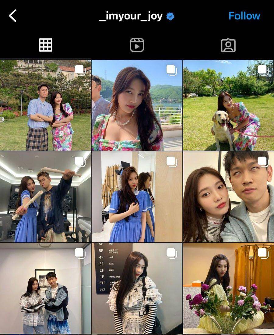 tangkapan layar Instagram Joy Red Velvet (instagram.com/_imyour_joy)