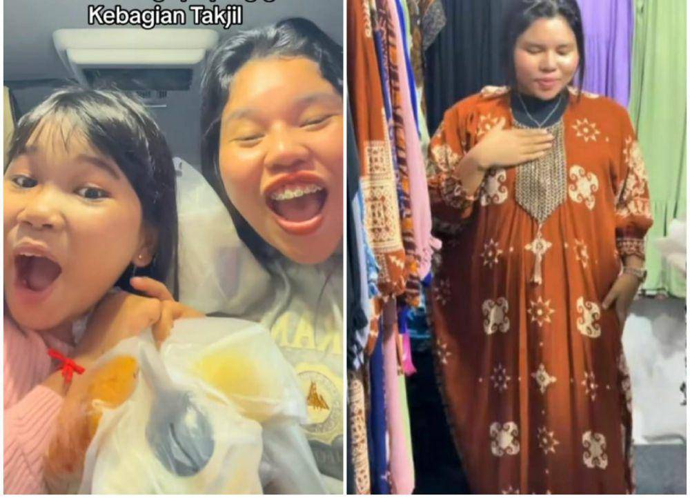 potret Dita Kerang berburu takjil dan baju lebaran (instagram.com/dita_kerang)