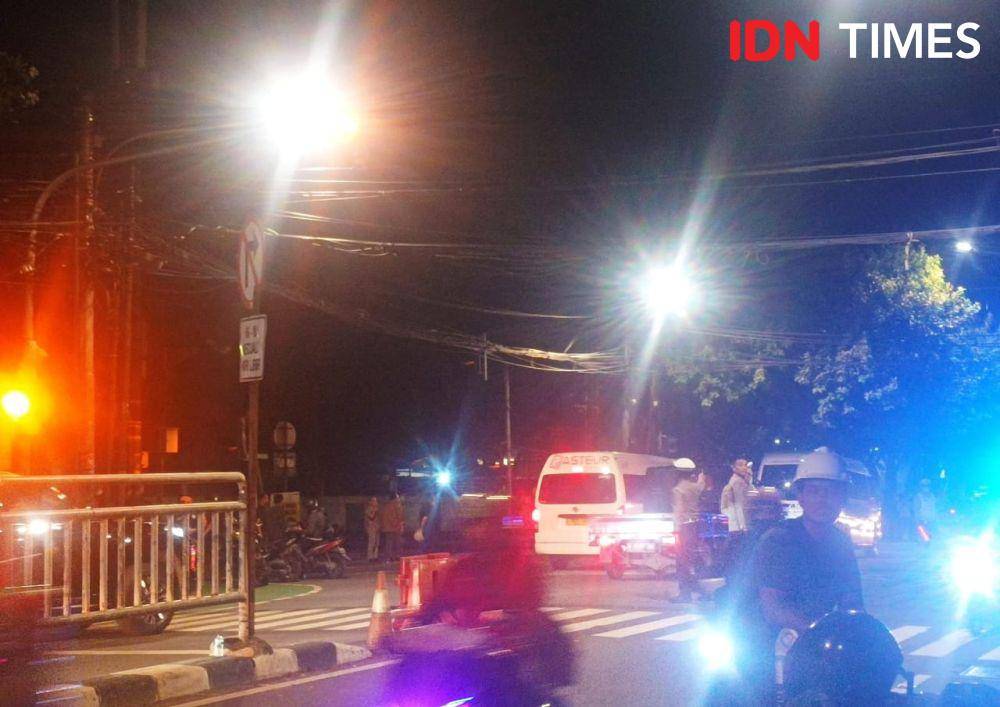 Massa Demo KPU Bubar, Arus Lalu Lintas Sekitar KPU Ramai Lancar