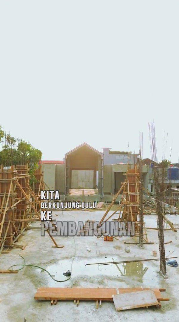 potret Denny Sumargo pantau pembangunan rumah baru (tiktok.com/@dennysumargoreal)