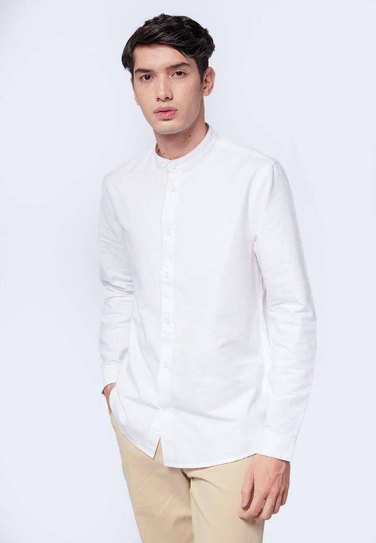 Executive regular fit long sleeve koko shirt (executive.co.id)