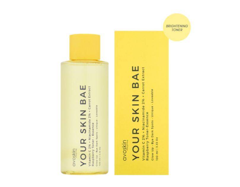 Avoskin Your Skin Bae Toner Vitamin C 2% + Niacinamide 2% + Carrot Extract + Raspberry (sociolla.com)