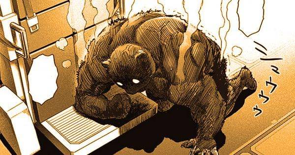 Kondisi seorang relawan eksperimen yang lebih mengerikan dari versi lama manganya ( Dok. tonarinoyj.jp/One Punch Man )