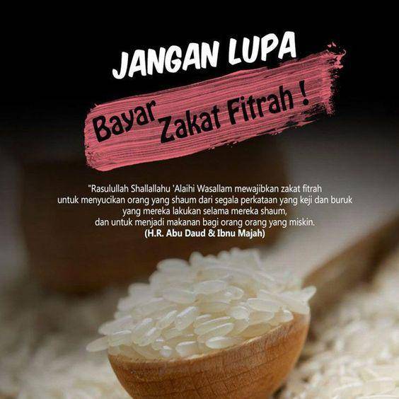 ilustrasi poster menunaikan zakat fitrah (pinterest.com/Ummu)