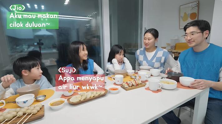 7 Potret Kimbab Family Bikin Takjil dari Aci di Korea, Semua Suka!