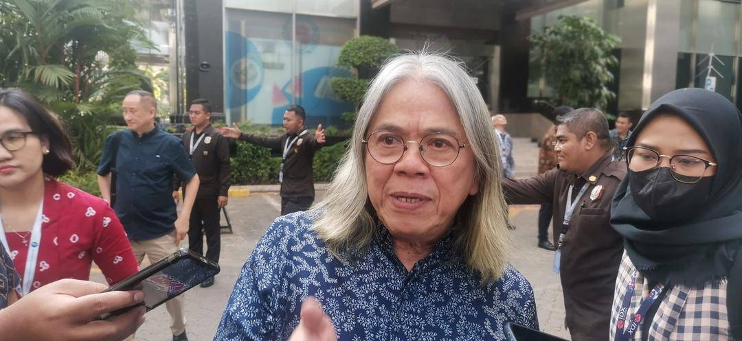 Presiden Direktur PT DCI Indonesia Tbk Otto Toto Sugiri saat ditemui di Jakarta, Kamis (21/3). (Eko Wahyudi/Fortune Indonesia)