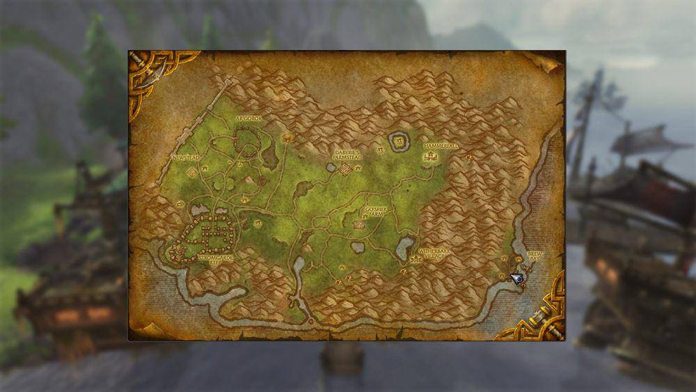 peta arena pertandingan World of Warcraft Plunderstorm (dok. Blizzard Entertainment/World of Warcraft Plunderstorm)