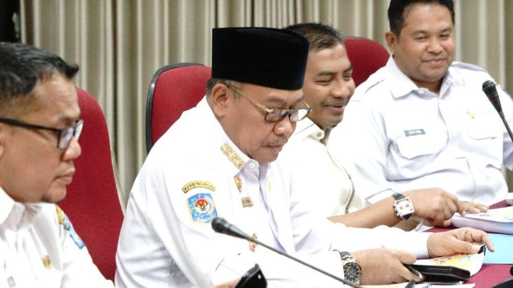 Evaluasi kinerja Pj Gubernur NTB di Kemendagri. (dok. Istimewa)