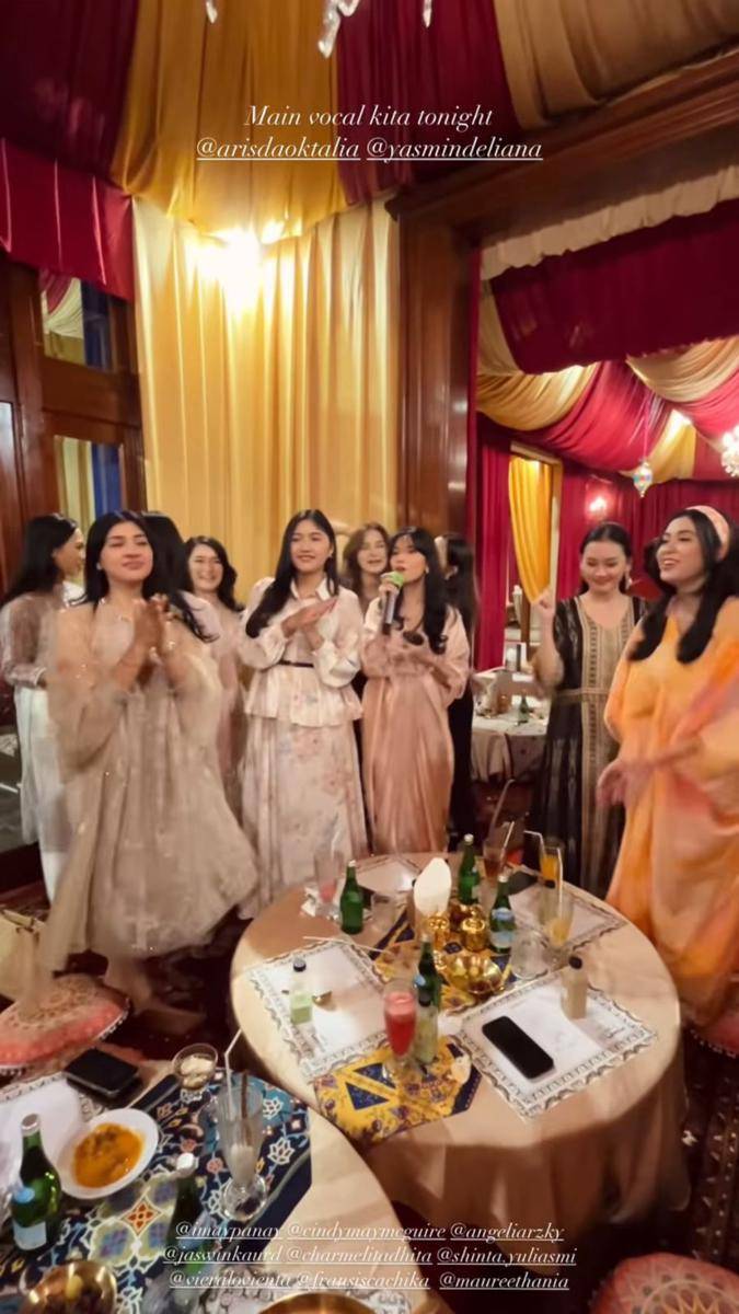 Erina Gudono buka puasa Puteri Indonesia (Instagram.com/erinagudono)