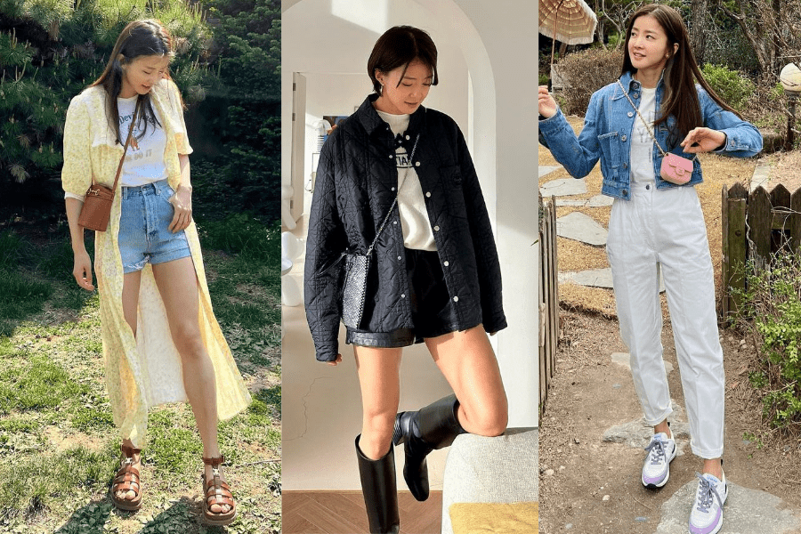 8 OOTD Kaos Putih ala Artis Korea Lee Si Yeong, Stylist Anti Monoton!