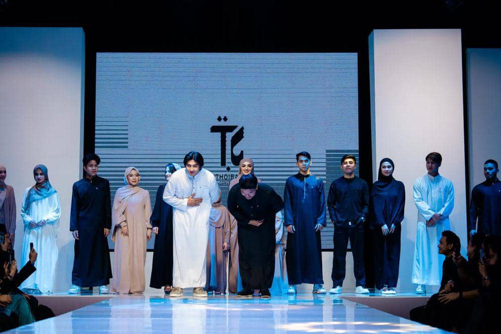 potret Harris Vriza saat launching Thoiba Concept (instagram.com/harrisvriza)