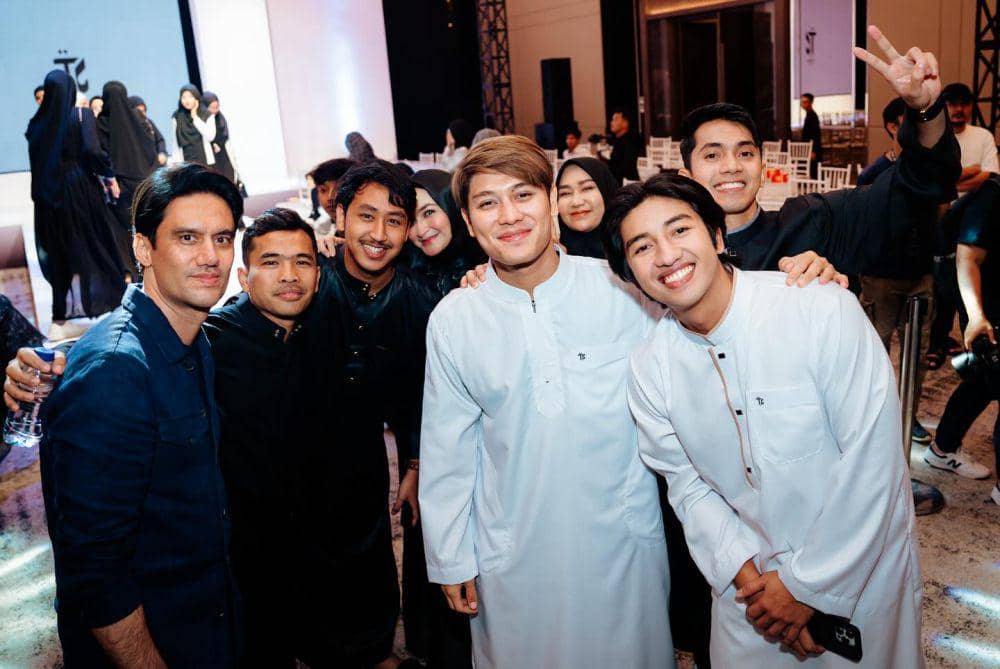 potret Harris Vriza saat launching Thoiba Concept (instagram.com/harrisvriza)