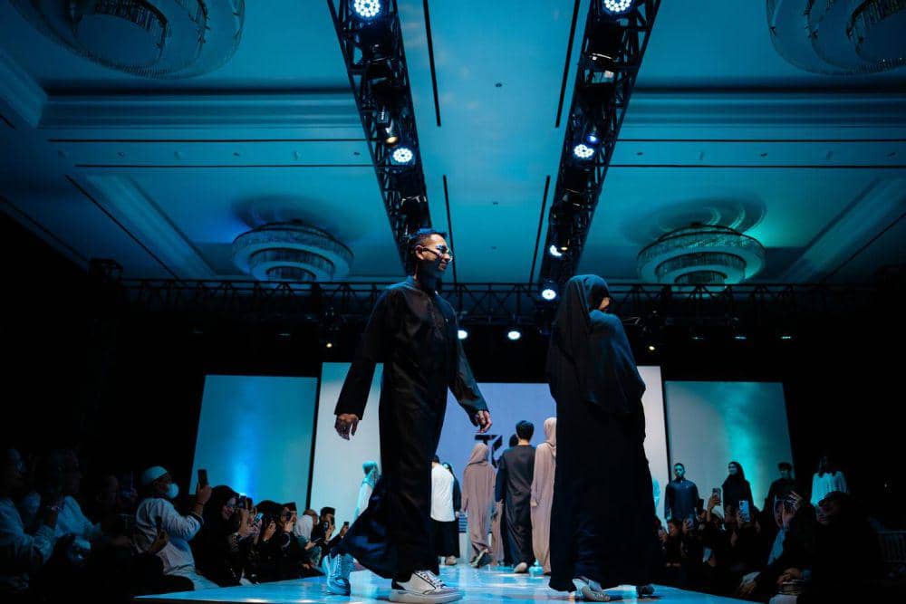 potret Harris Vriza saat launching Thoiba Concept (instagram.com/harrisvriza)