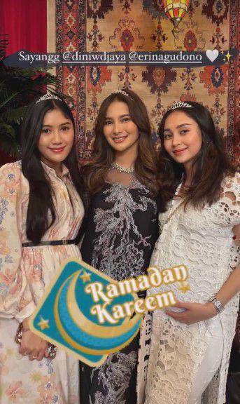 Erina Gudono buka puasa Puteri Indonesia (Instagram.com/erinagudono)