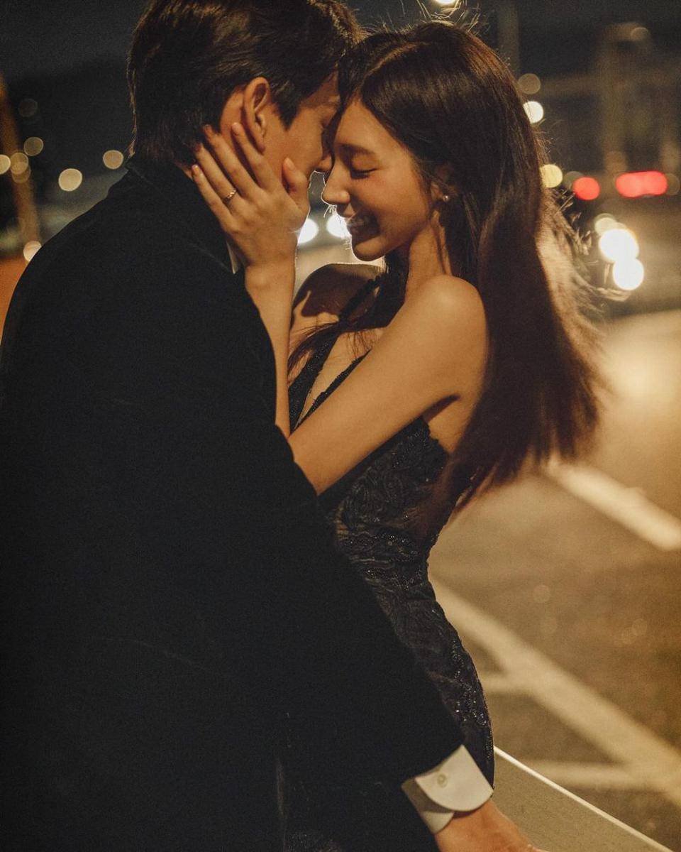 potret prewedding Chae Seo Jin dan kekasih (instagram.com/ko_woon_)