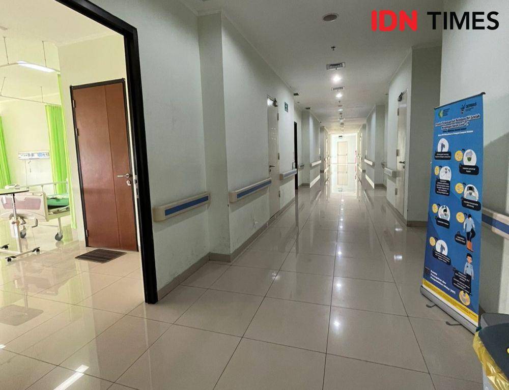 Salah satu sudut ruangan perawatan di RSUD KiSA, Sawangan, Depok. (IDNTimes/Dicky)