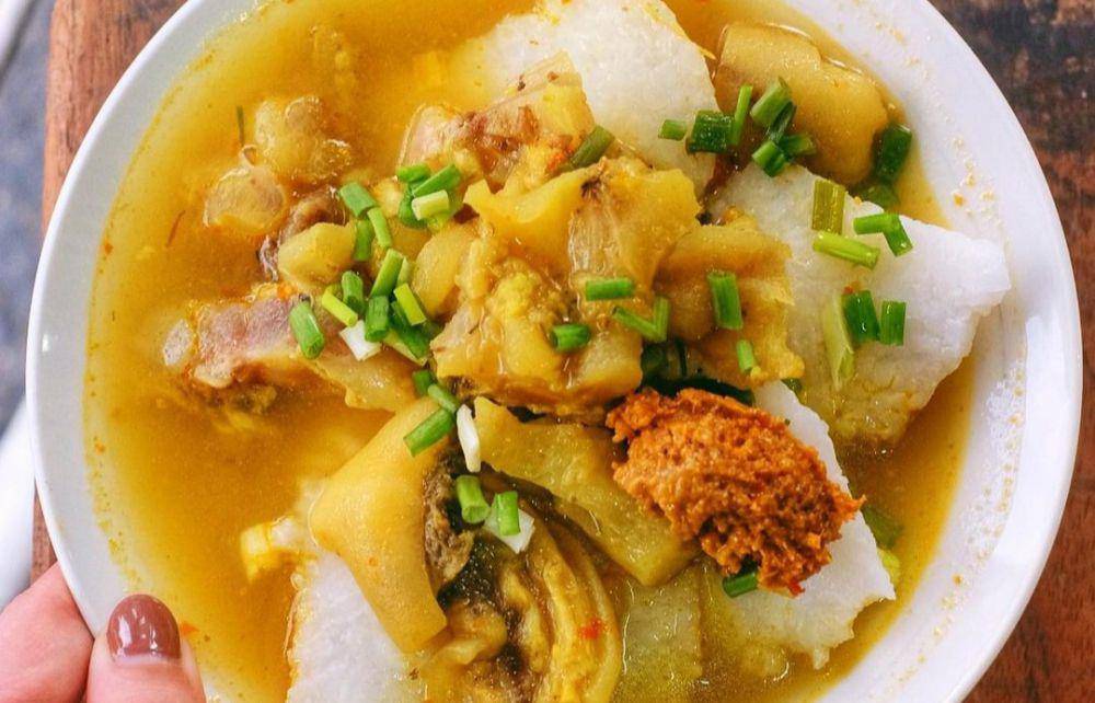 potret lontong kikil Kutai Jaya (instagram.com/amazingindonesiafood)
