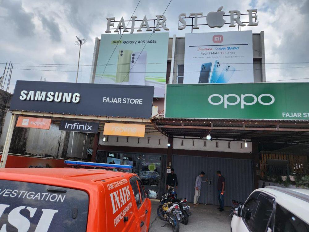 Pembobol Toko Ponsel Fajar Store Pekanbaru Ditangkap di Aceh Barat