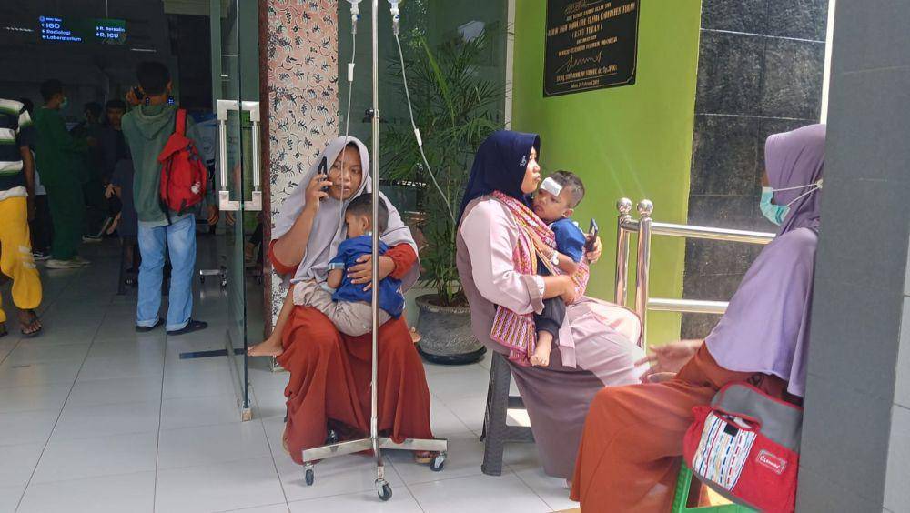 Kondisi di RS Tuban saat gempa terjadi. Dok. Istimewa.