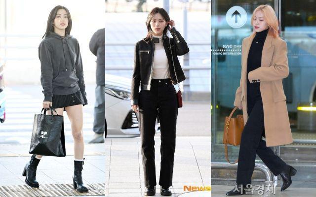 9 Styling OOTD Nuansa Hitam ala Ryujin ITZY, Modis Maksimal!
