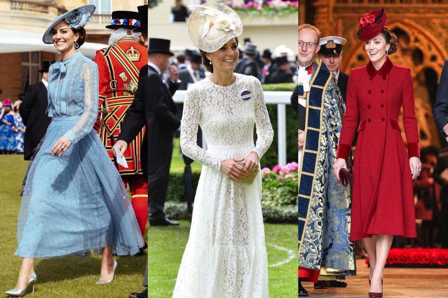 7 OOTD Kate Middleton dengan Fascinator, Classy!