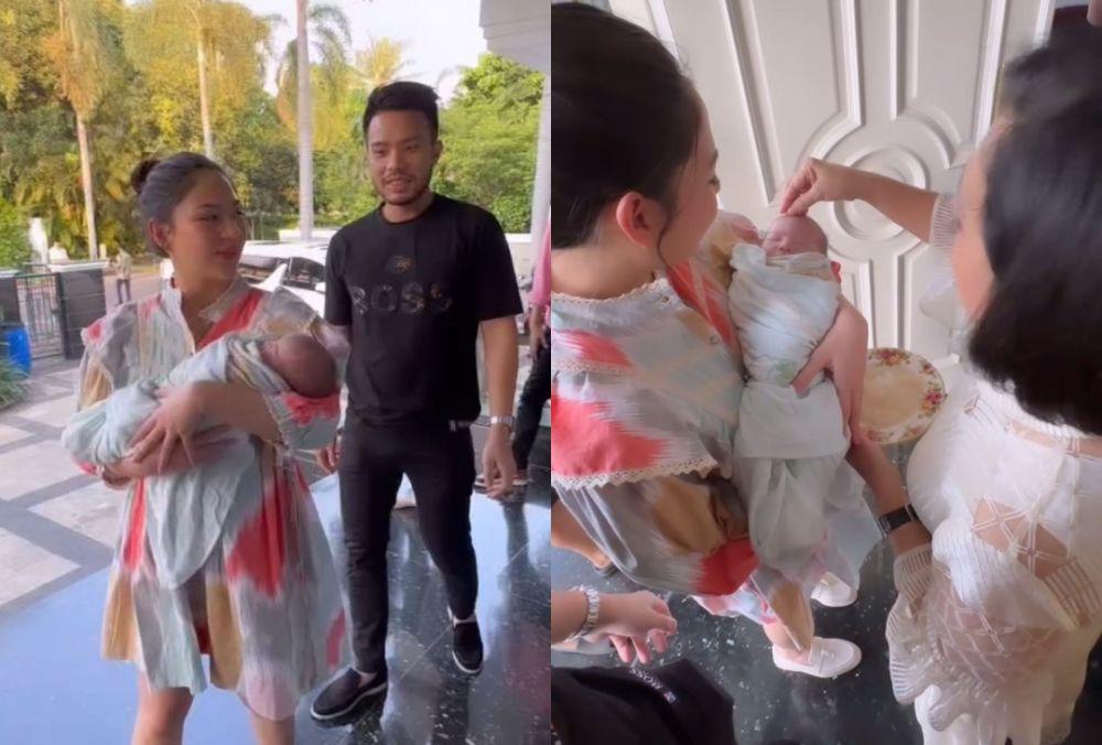 7 Potret Jessica Mila dan Kyarra Pulang ke Rumah, Disambut Adat Batak