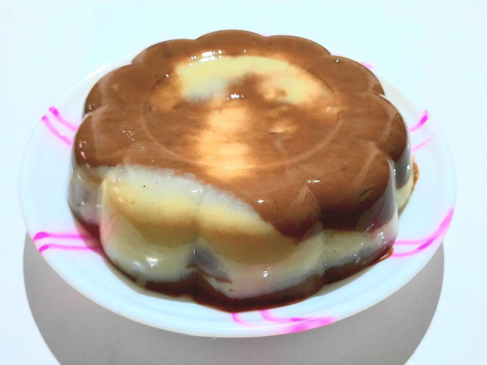 Resep Puding Marmer Roti Tawar, Ide Takjil Lembut dan Simpel