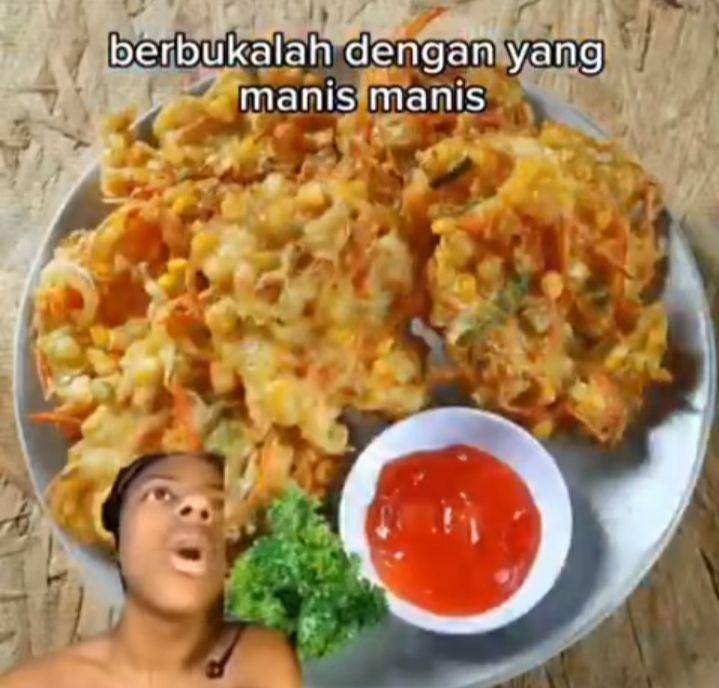 meme buka puasa pakai gorengan (instagram.com/memecomic.id)