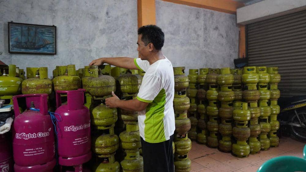 Ilustrasi stok LPG dr PT Pertamina. (Dok/Istimewa)