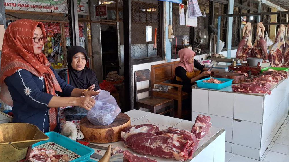 Jelang Idul Fitri, Harga Daging Sapi di Magetan Rp130 ribu