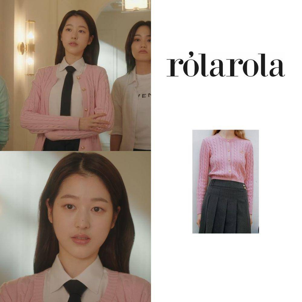outfit Jang Da Ah di Pyramid Game (instagram.com/zz_style_)