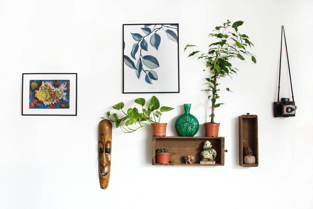 ilustrasi hiasan dinding (unsplash.com/Manja Vitolic)