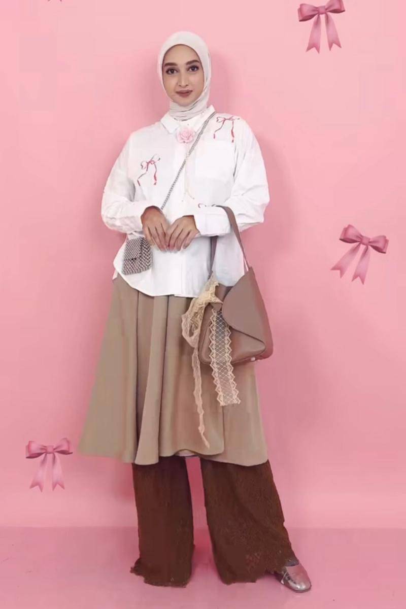 Style hijab coquette (instagram.com/indirahapsari)