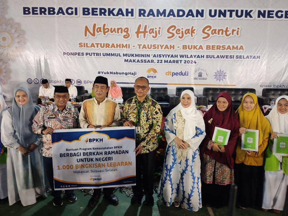 Antrean Panjang, BPKH Ajak Santri di Makassar Menabung Haji