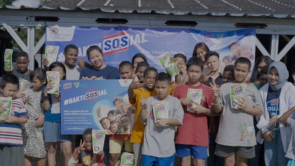 CSR Bakti Sosial SOS Jangkau 200 Panti Asuhan dan Panti Jompo