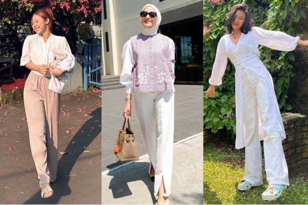 Inspirasi baju lebaran selain gamis (instagram.com/cakecaine/ | instagram.com/ninazatulini22/ | instagram.com/sheninacinnamon)